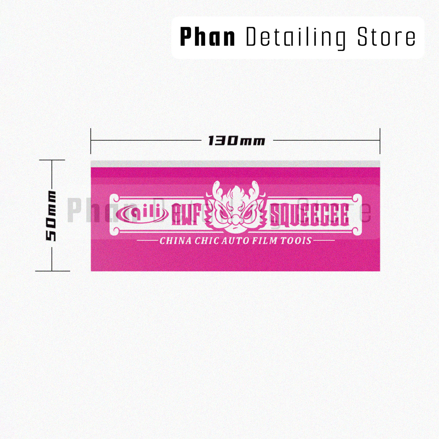 Lưỡi Gạt Dán Film Vát Hai Đầu Qili