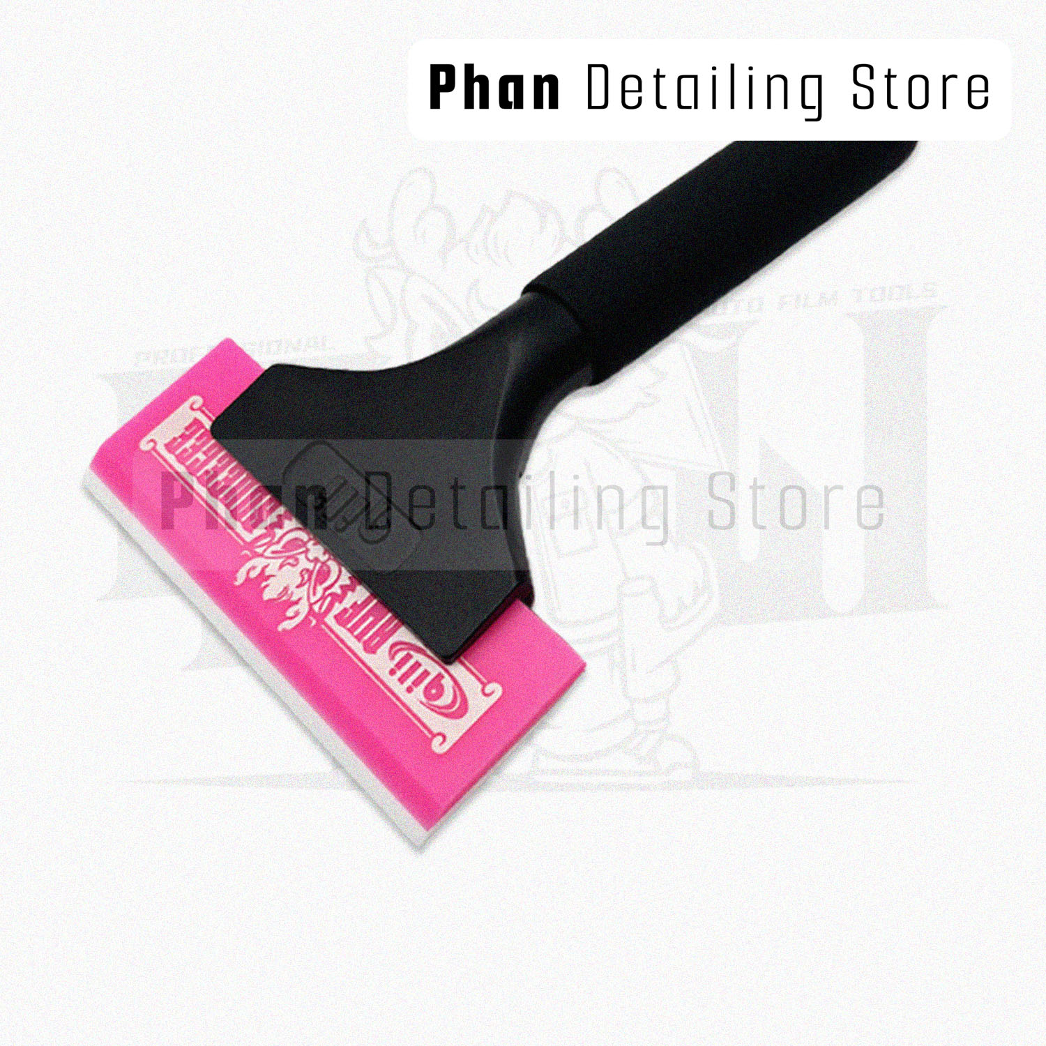 Tay Cầm Gắt Lưỡi Gạt Dán Film Qili " Không Kèm Lưỡi "