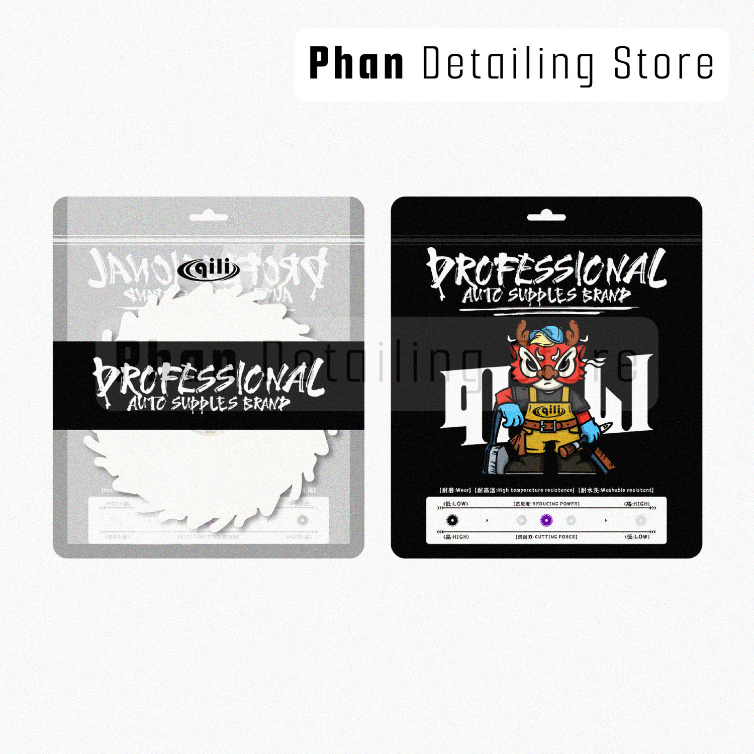 Phớt Lông Cừu Dài Hiệu Chỉnh Sơn Size 5 inc Qili